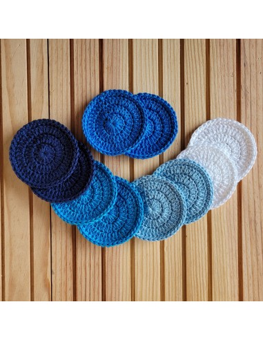 Patron PDF d'un ensemble Zéro Déchet au crochet pour la salle de bain