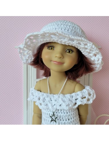 Robe de mariée au crochet pour poupée Ruby Red Fashion Friends