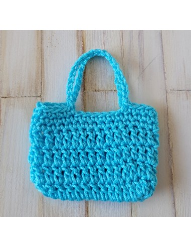 Jupe, tunique, chapeau et sac au crochet pour poupée Barbie