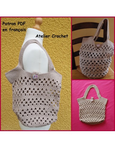 Patron PDF d'un sac au crochet