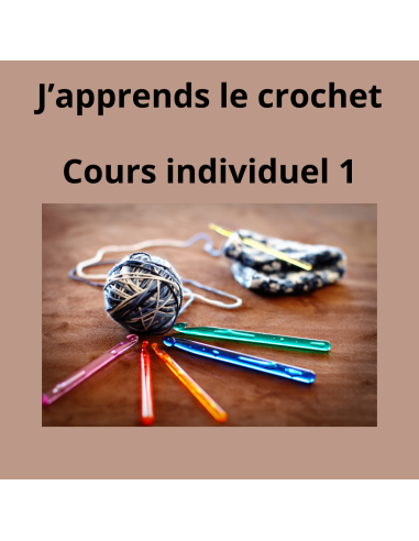 cours de crochet individuel