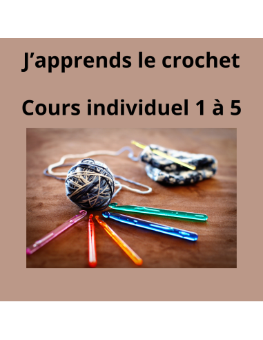 cours de crochet individuel