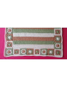 couverture bébé faite main au crochet 2