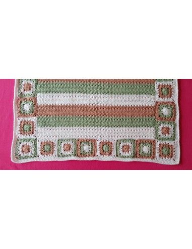 couverture bébé faite main au crochet
