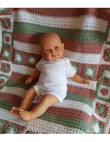 couverture bébé faite main au crochet