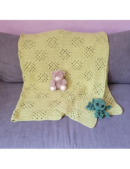 Patron PDF d'une couverture au crochet