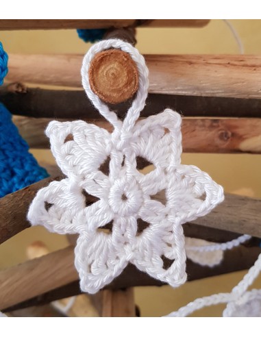 Patron PDF d'une décoration de Noël au crochet