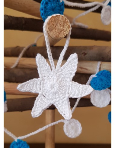 Patron PDF d'une décoration de Noël au crochet