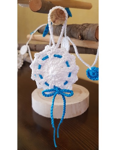 Patron PDF d'une décoration de Noël au crochet