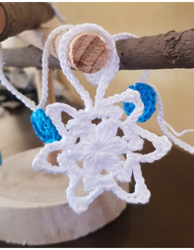 Patron PDF d'une décoration de Noël au crochet