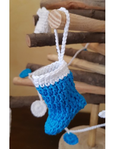 Patron PDF d'une décoration de Noël au crochet