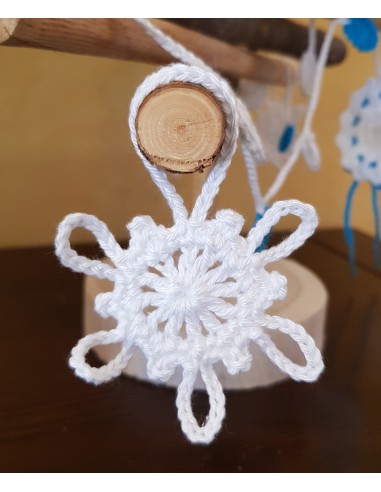 Patron PDF d'une décoration de Noël au crochet