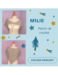 Patron PDF d'un châle au crochet