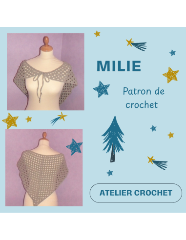 Patron PDF d'un châle au crochet