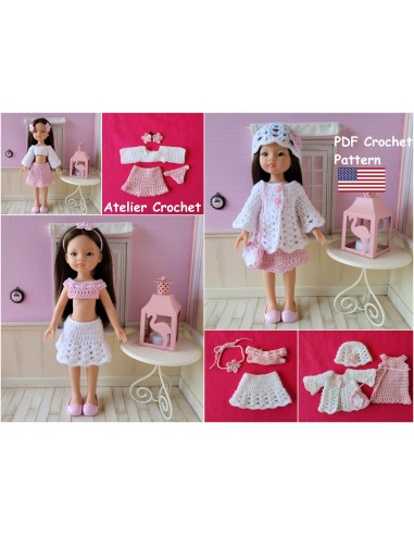 PDF crochet pattern for Paola Reina Las Amigas