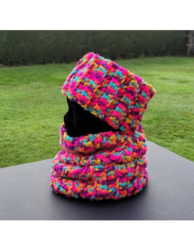 Bandeau et tour de cou au crochet