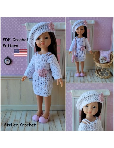 PDF crochet pattern for Paola Reina Las Amigas