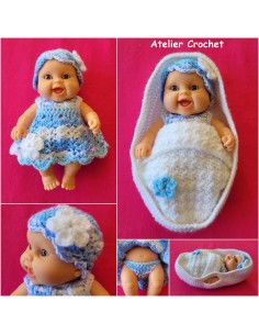 Poupon Paola Reina Los Peques et ses accessoires