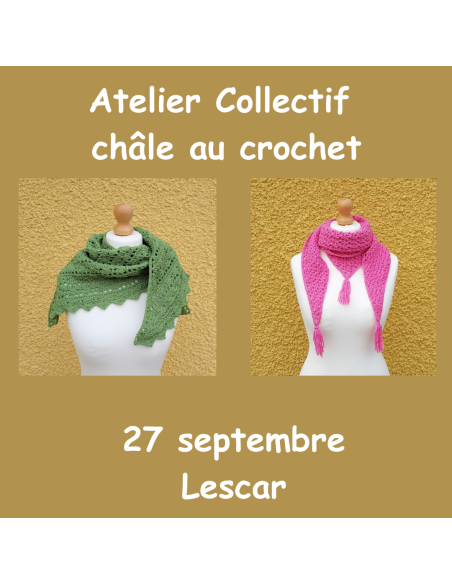 Atelier découverte ducrochet sur Pau et son agglomération
