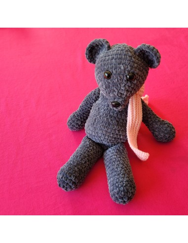 Patron PDF d'une peluche souris au crochet