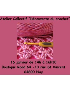 Atelier "découverte du crochet"