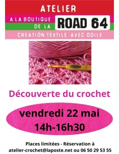 Atelier découverte du crochet sur NAY