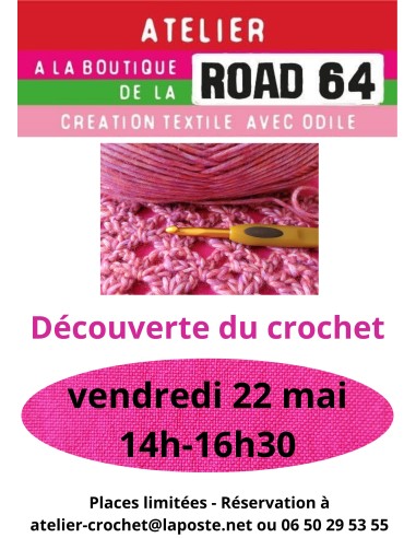 Atelier découverte du crochet sur NAY