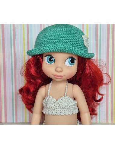 Maillot de bain, chapeau, sac et chaussures de plage pour Disney Animator