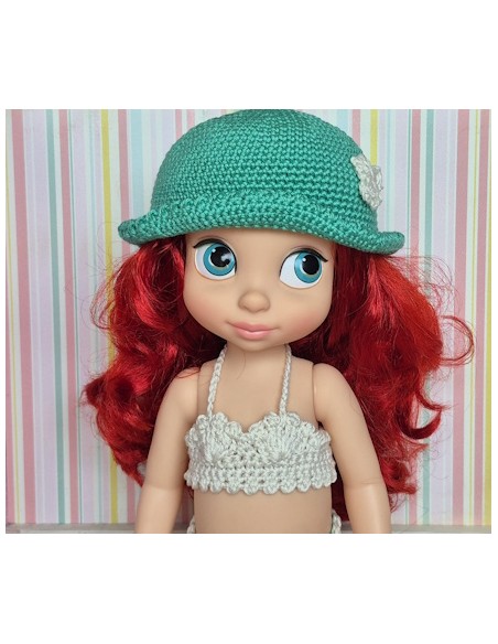 Maillot de bain, chapeau, sac et chaussures de plage pour Disney Animator