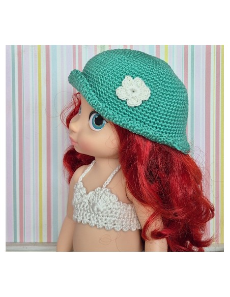 Maillot de bain, chapeau, sac et chaussures de plage pour Disney Animator