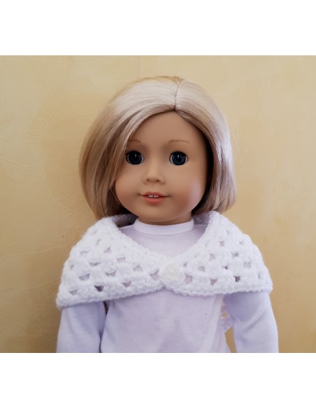Patron PDF de 10 écharpes au crochet pour poupée American Girl ou Hannah de Götz