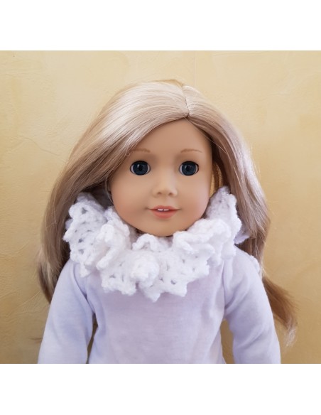 Patron PDF de 10 écharpes au crochet pour poupée American Girl ou Hannah de Götz