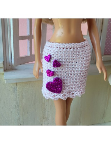 Ensemble de Saint Valentin pour poupée Barbie