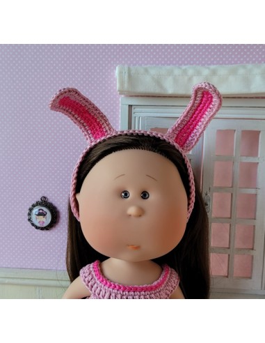 Ensemble de Pâques au crochet pour poupée Mia Nines d'Onil