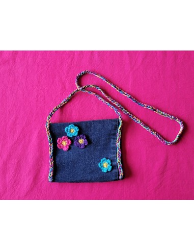 Patron d'un sac upcycling crochet-couture.